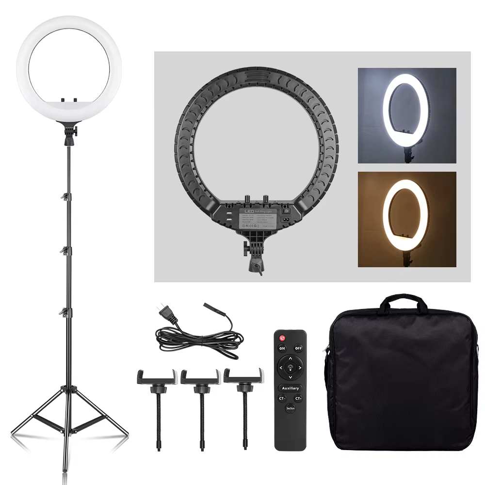 Photography Lighting Background - Lampada LED ad anello da 18