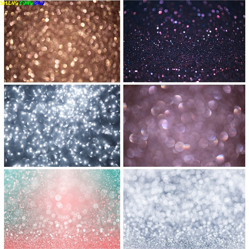Photography Lighting Background - SHENGYONGBAO vinile Bokeh fotografia fondali Glitter
