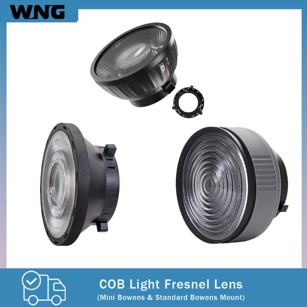 Photography Lighting Mount - Lente di Fresnel con Focale Regolabile