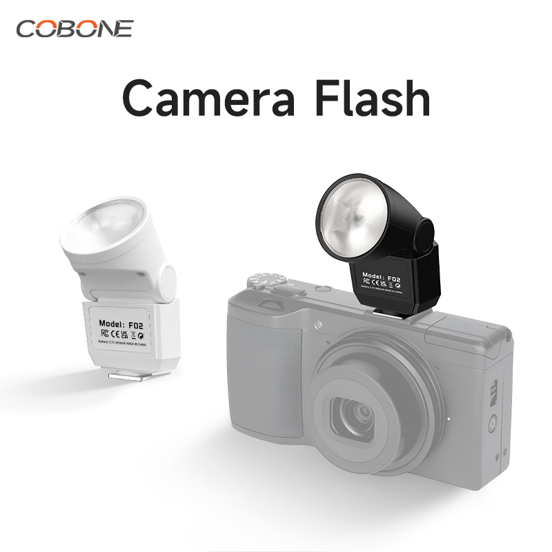 Photography Lighting Type - COBONE Mini Flash per Fotocamera Speedlite