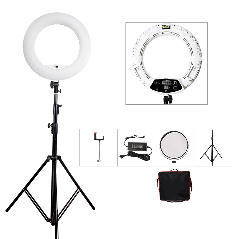 Led Ring Light 18 - Yidoblo White FD-480II Luce ad Anello