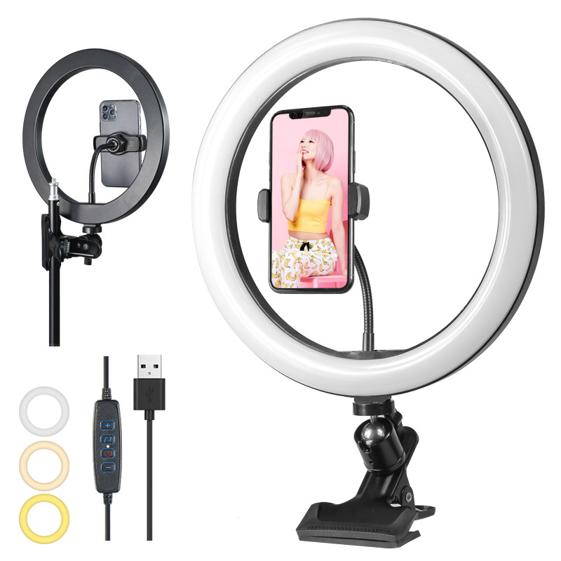 Photography Lighting Mount - Lampada ad anello a LED dimmerabile