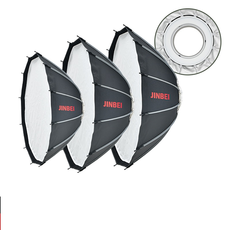 Photography Lighting Mount - JINBEI 65 Softbox Parabolico a Montaggio