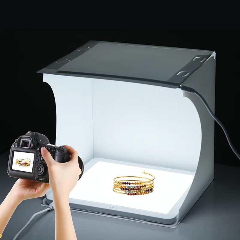 Photography Lighting Background - Softbox Portatile da 20cm per Fotografia,