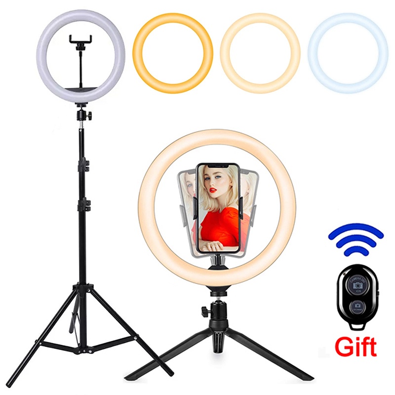 Photography Lighting Continuous - Lampada LED per selfie da 16/26/33