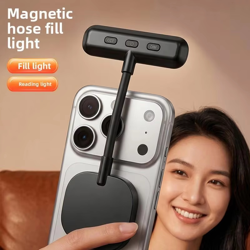 Photography Lighting Handheld - Luce Magnetica per Telefono Cellulare, Mini