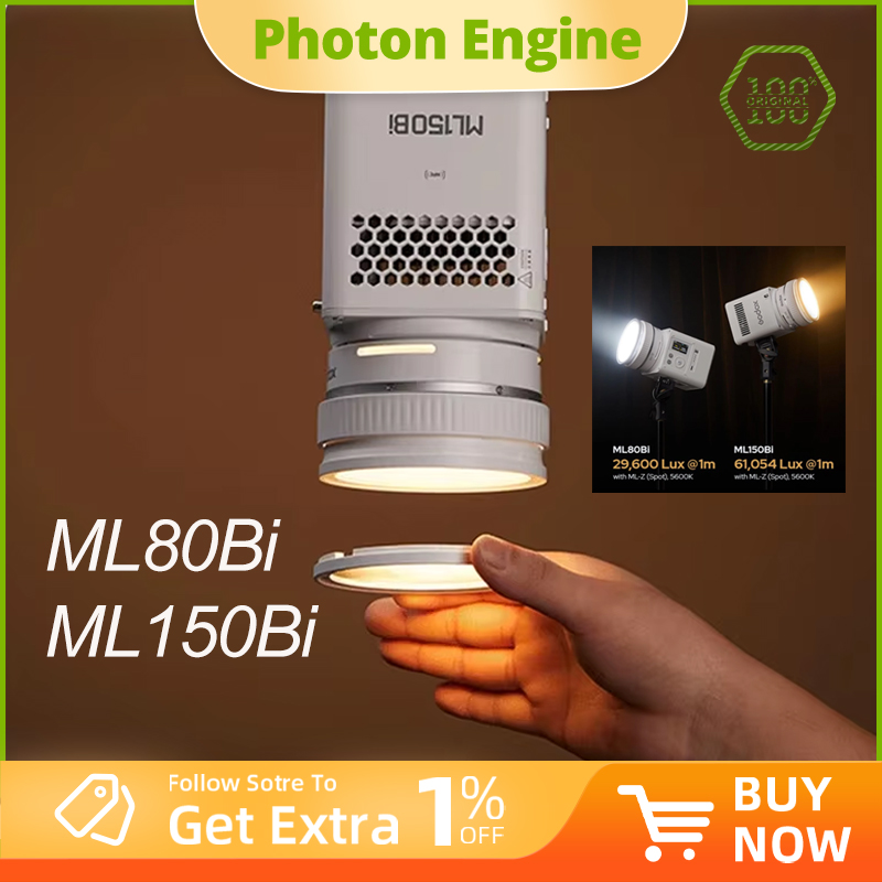 Photography Lighting For Sale - Pre-vendita Godox ML80Bi ML150Bi Luce LED