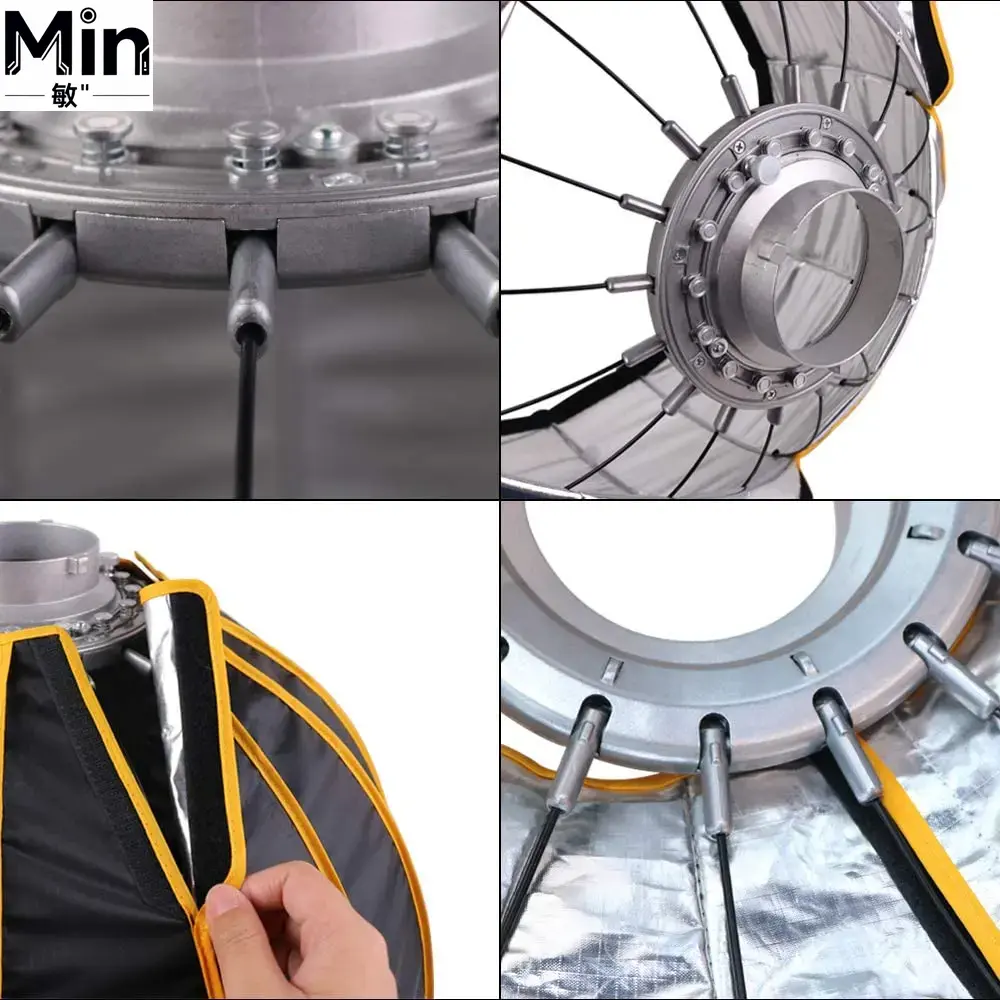 Parabolic Umbrella Deep - Softbox Parabolico Pieghevole da 35 Pollici