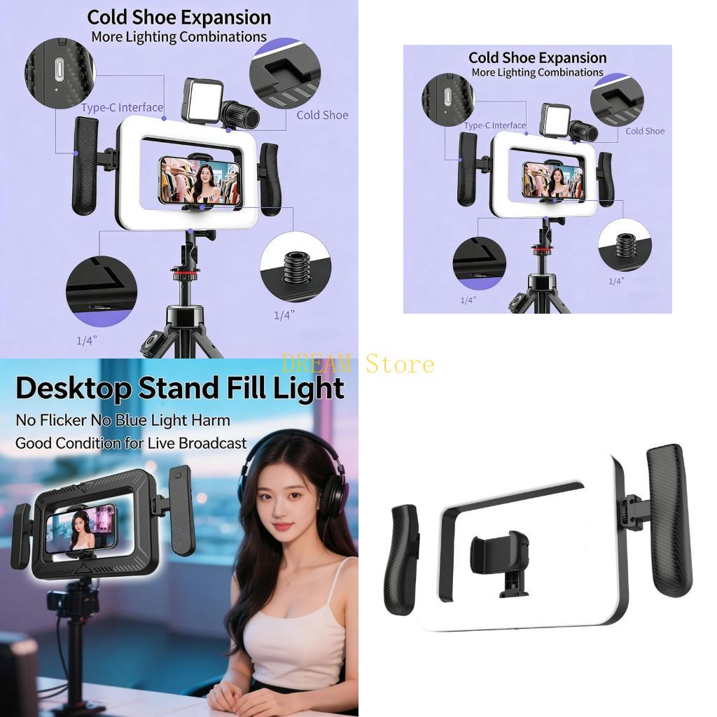 Photography Lighting Handheld - Luce portatile portatile 360 ​​Luminosità regolabile