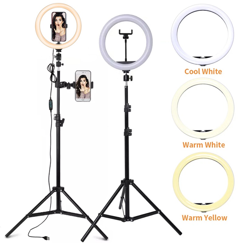 Luce ad anello LED per selfie  - Photography Lighting Continuous recensione e prezzo