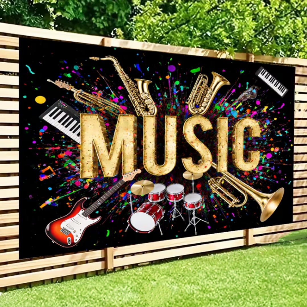Sfondo per Feste a Tema Musica - Photography Lighting Background recensione e prezzo
