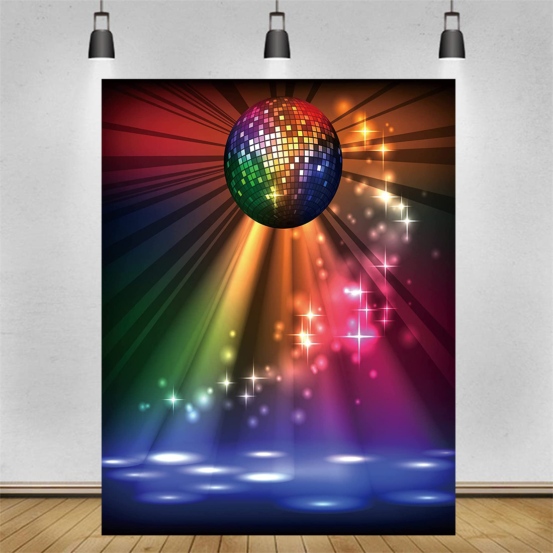 Anni '60 anni '70 Ballo Sala d - Photography Lighting Background recensione e prezzo