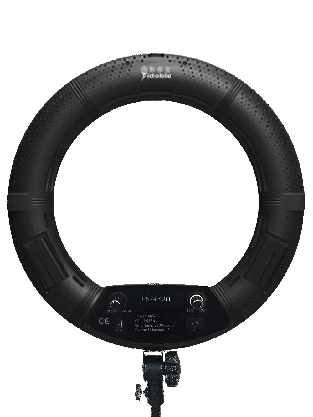 Yidoblo Black FS-480II Luce ad - Led Ring Light 18 recensione e prezzo
