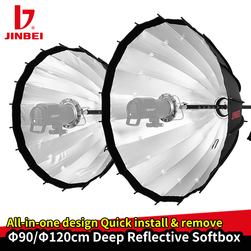 JINBEI Softbox Parabolico Rifl - Parabolic Umbrella Deep recensione e prezzo
