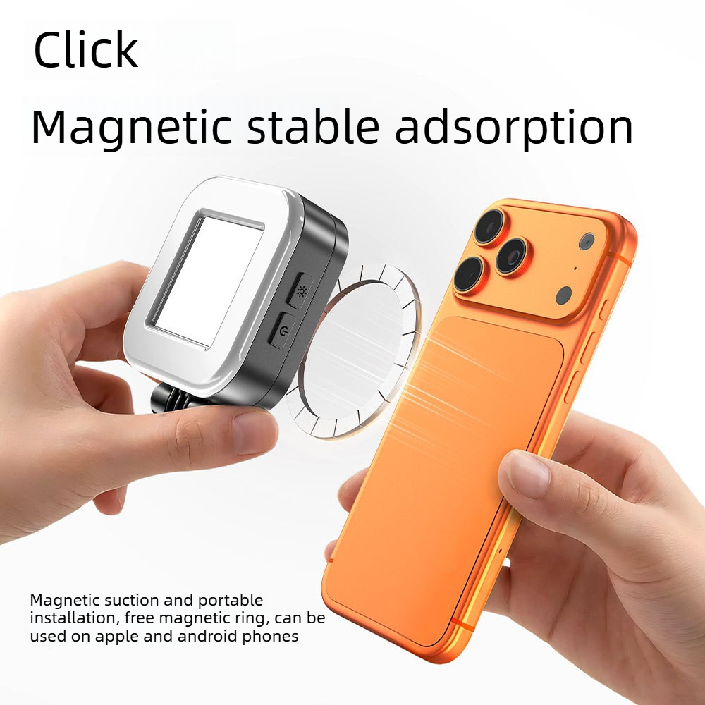 Luce selfie magnetica ricarica - Photography Lighting Brand recensione e prezzo