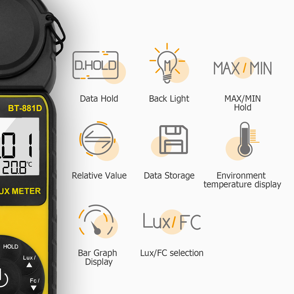 Luxmetro Digitale 400.000 Lux, - Photography Lighting Handheld recensione e prezzo