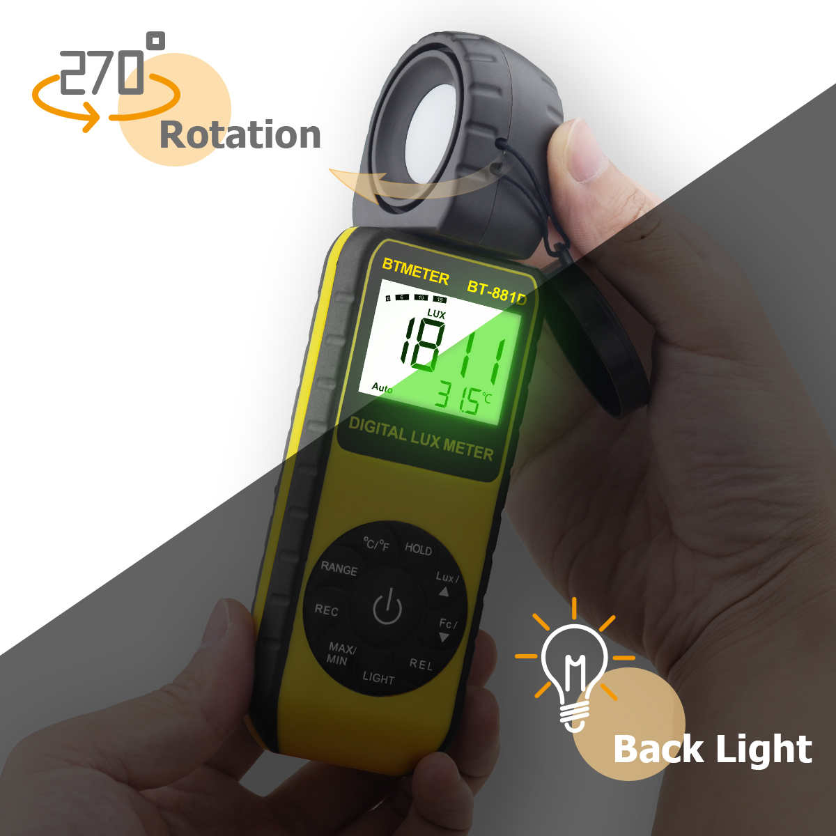Luxmetro Digitale 400.000 Lux, - Photography Lighting Handheld recensione e prezzo