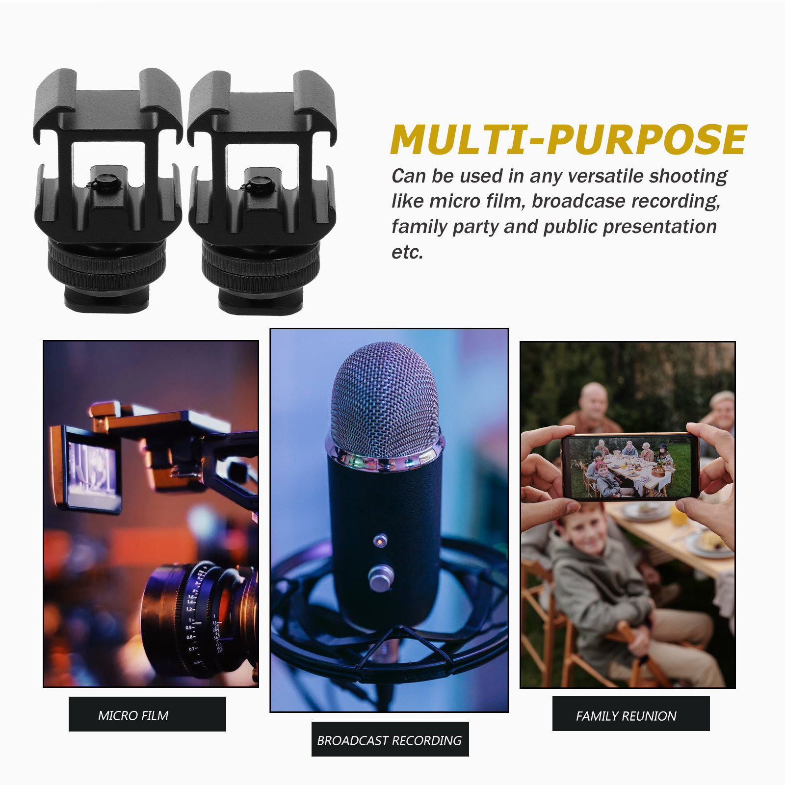2 Set di Adattatori per Attacc - Photography Lighting Mount recensione e prezzo