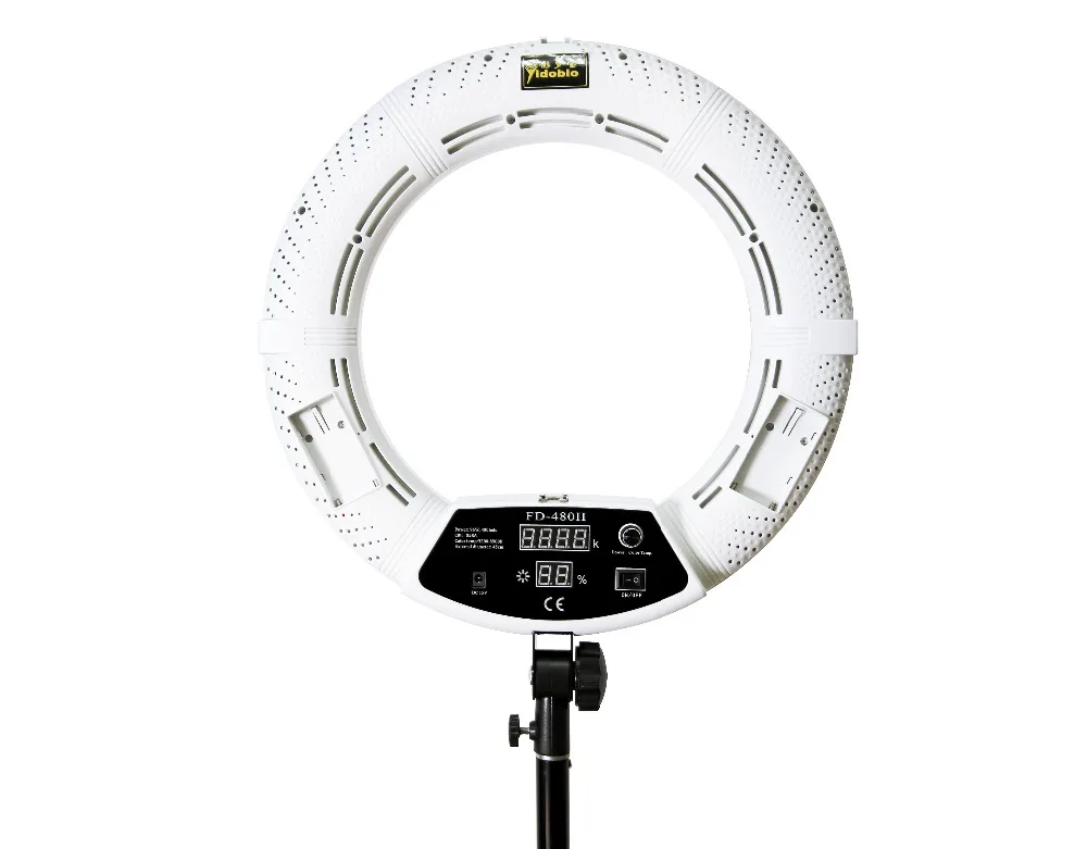 Yidoblo White FD-480II Luce ad - Led Ring Light 18 recensione e prezzo