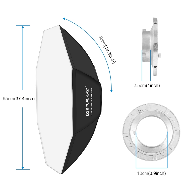 PULUZ 95cm Octagon Photography - Photography Lighting Mount recensione e prezzo