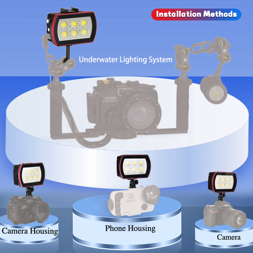 Seafrogs 40 metri luce LED imp - Photography Lighting Brand recensione e prezzo