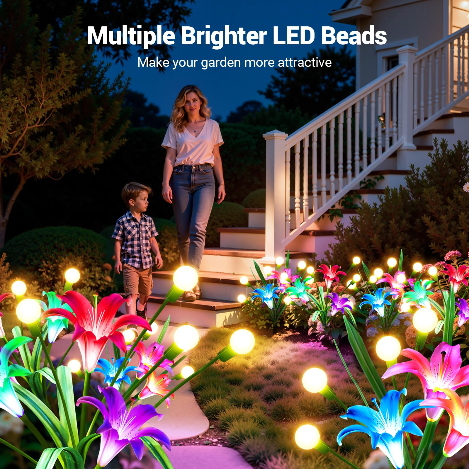 Confezione da 2/4 Luci Solari  - Flower Photography Led Lighting Pack recensione e prezzo