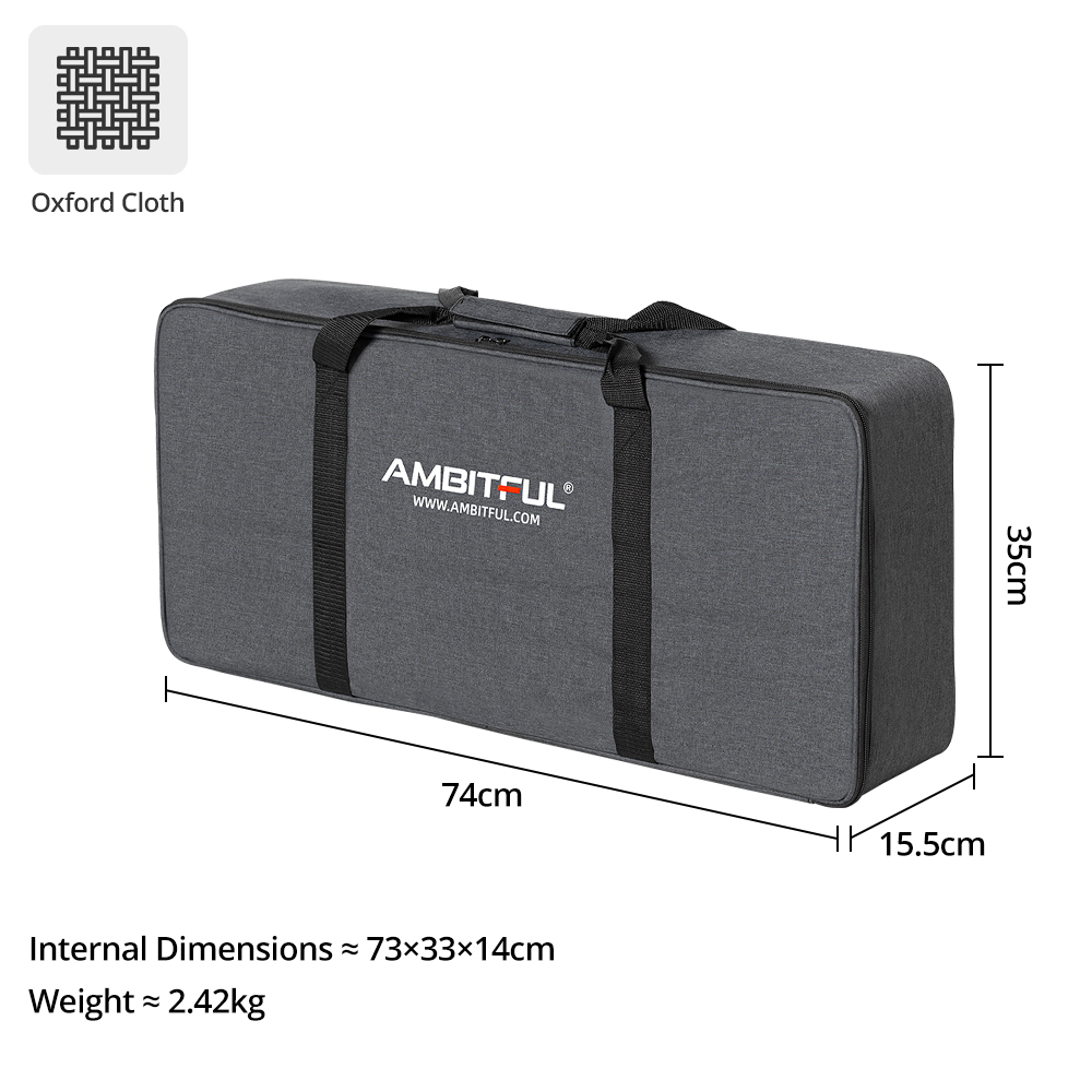 AMBITFUL Nuova Borsa da Traspo - Photography Lighting Handheld recensione e prezzo