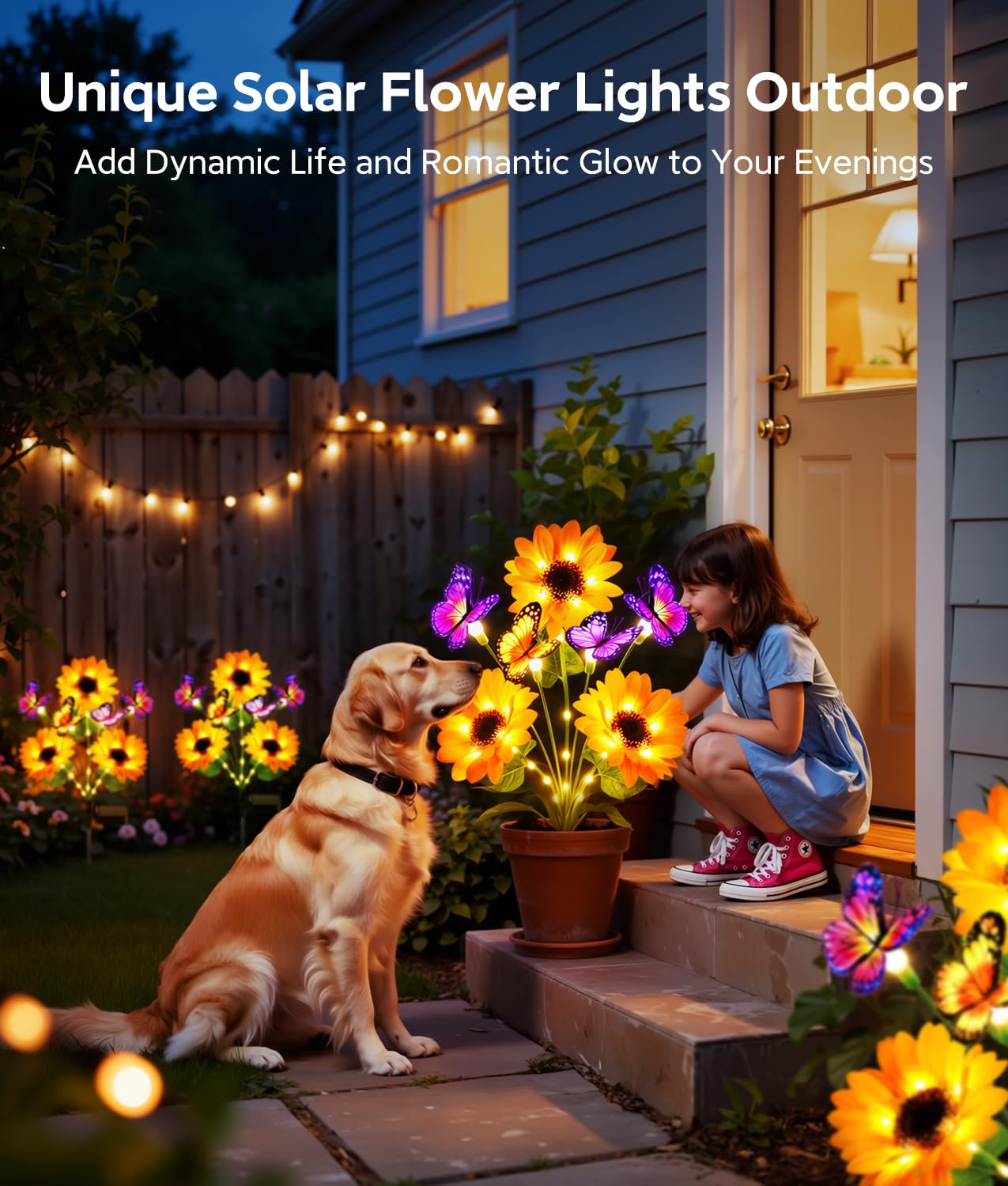 Luci Solari da Giardino per De - Flower Photography Led Lighting Pack recensione e prezzo