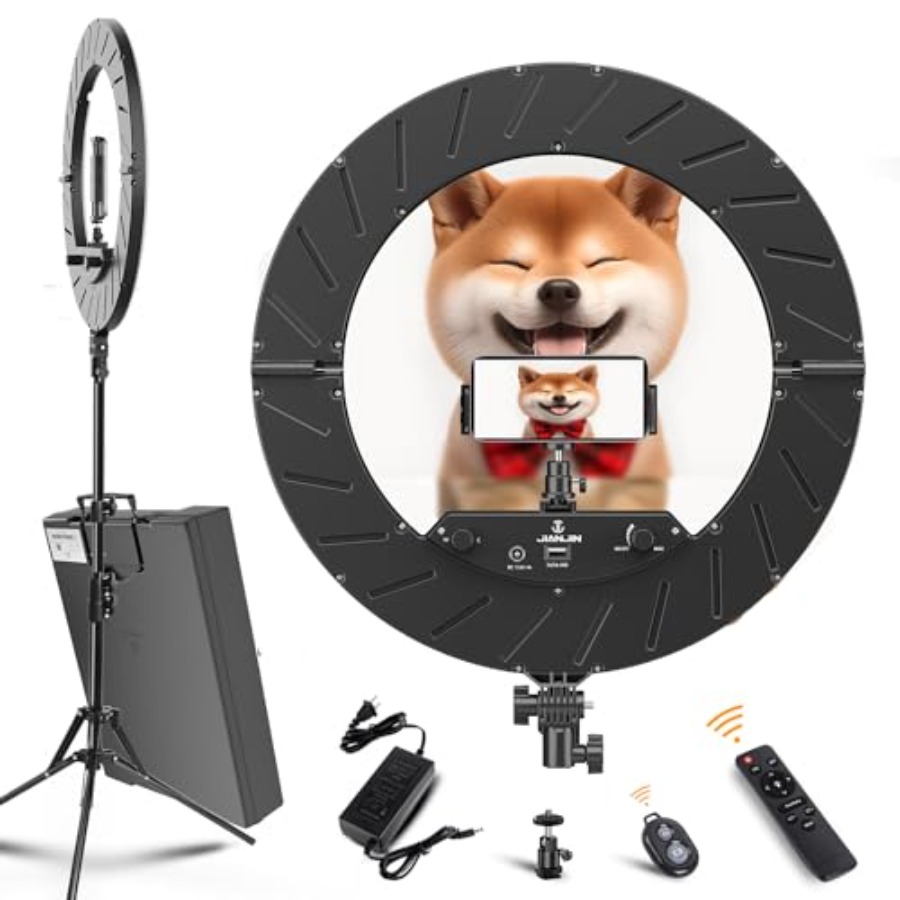Kit Ring Light da 18 Pollici,  - Led Ring Light 18 recensione e prezzo