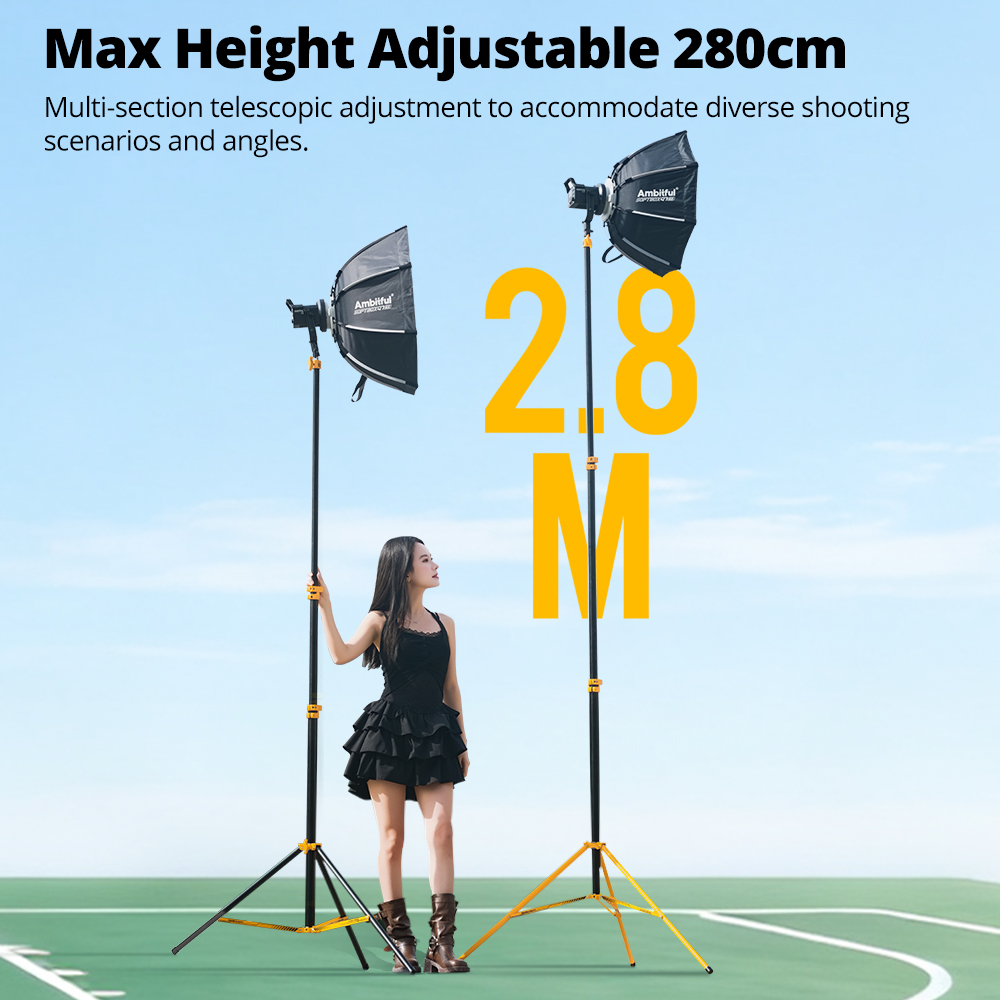 AMBITFUL GM280Y Stativo Profes - Photography Lighting Mount recensione e prezzo
