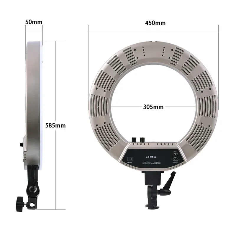 Luce ad Anello Regolabile da 1 - Led Ring Light 18 recensione e prezzo