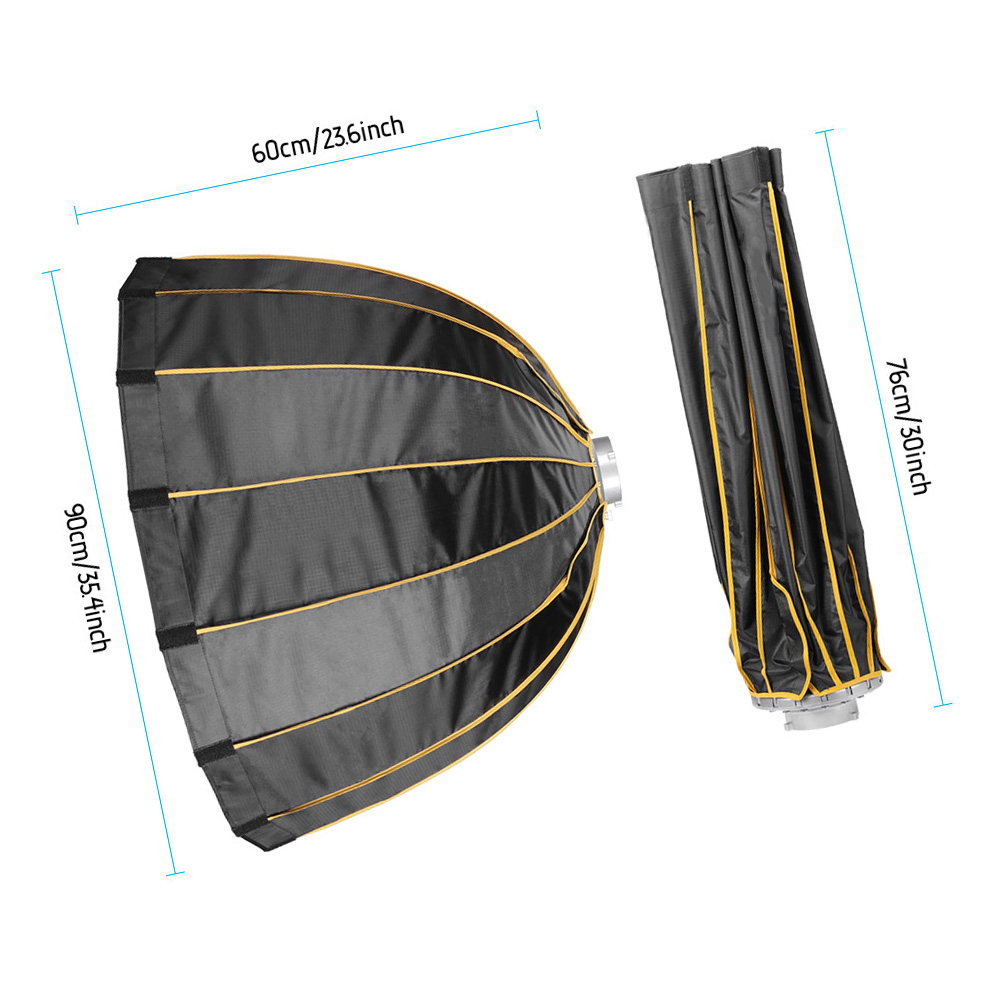 Softbox Parabolico Pieghevole  - Parabolic Umbrella Deep recensione e prezzo