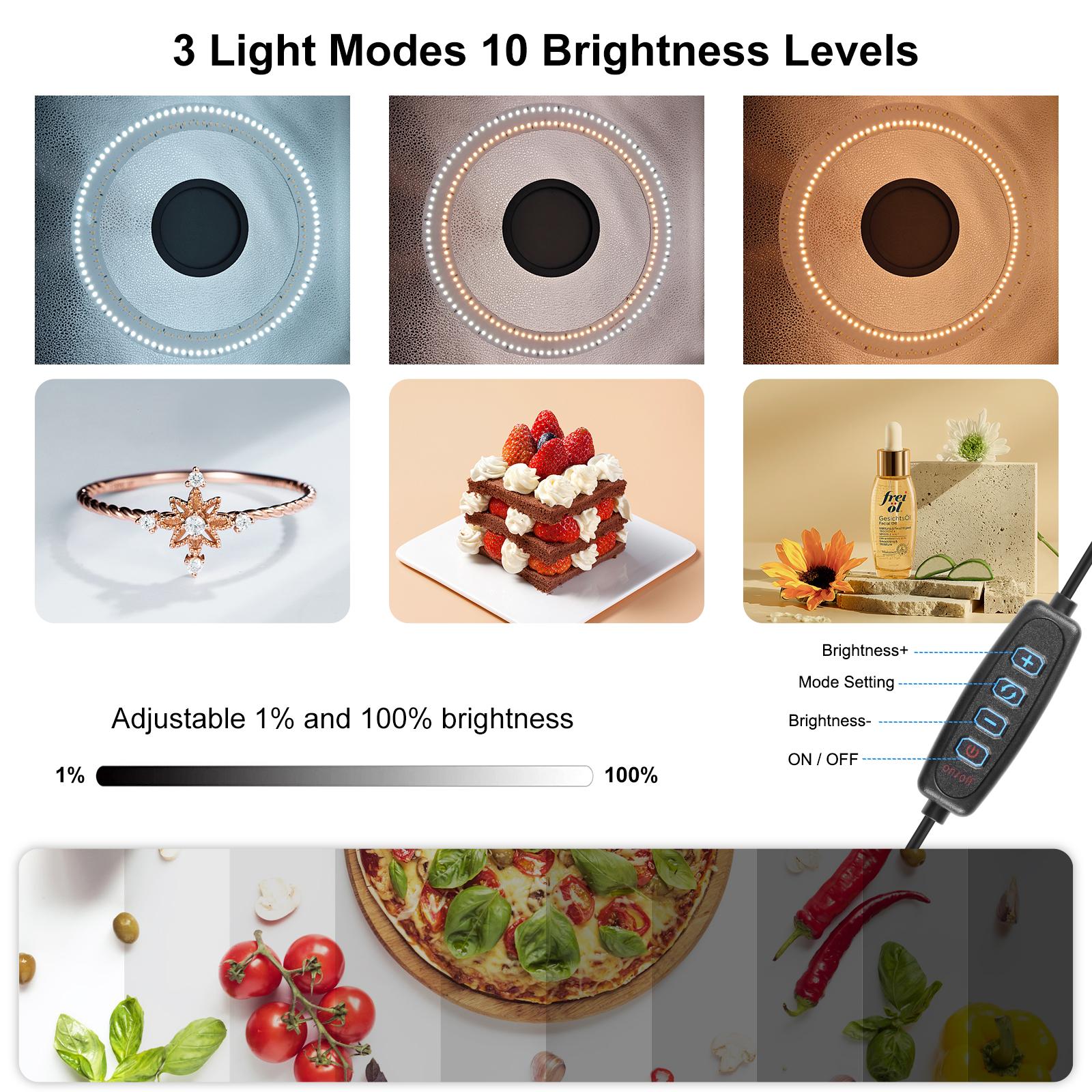 PULUZ Luce ad Anello Pieghevol - Photography Lighting Type recensione e prezzo