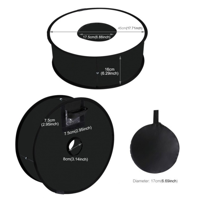Softbox pieghevole da 45 cm co - Photography Lighting Type recensione e prezzo