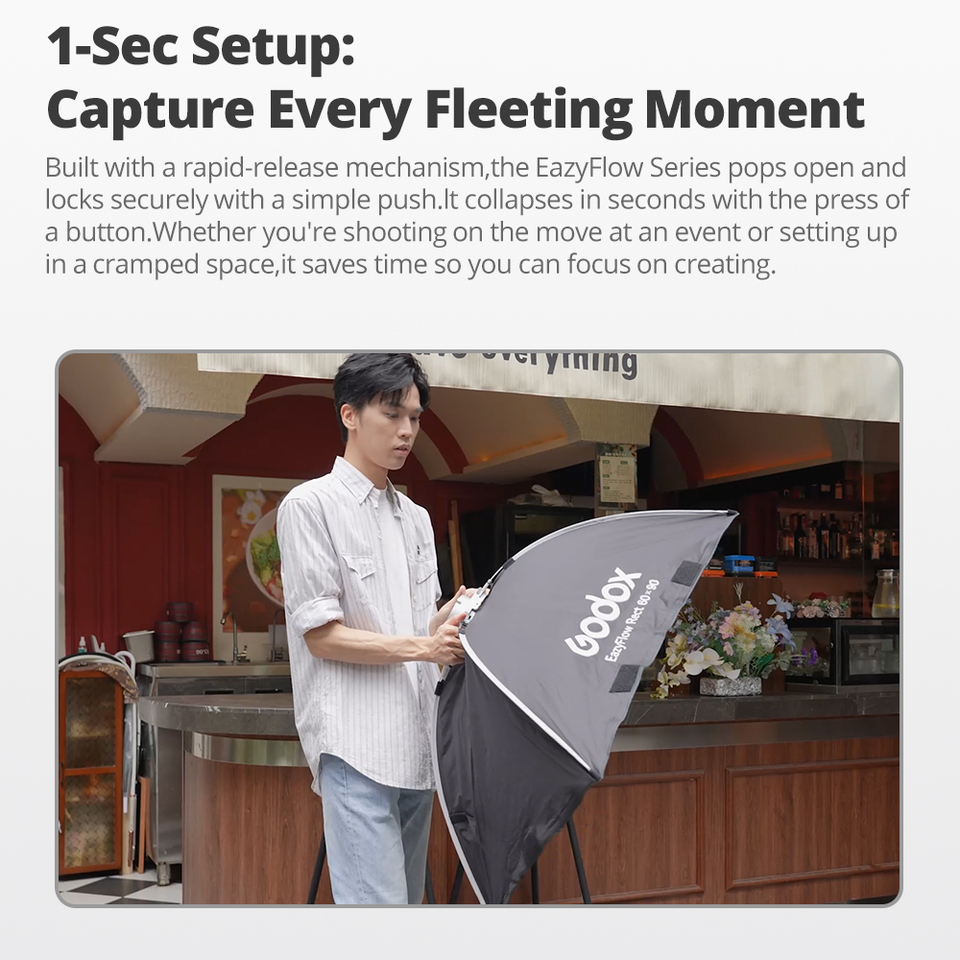 Softbox pieghevole Godox serie - Photography Lighting Handheld recensione e prezzo