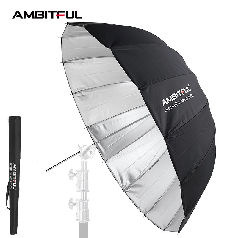 AMBITFUL 105 cm 130 cm 160 cm  - Parabolic Umbrella Deep recensione e prezzo