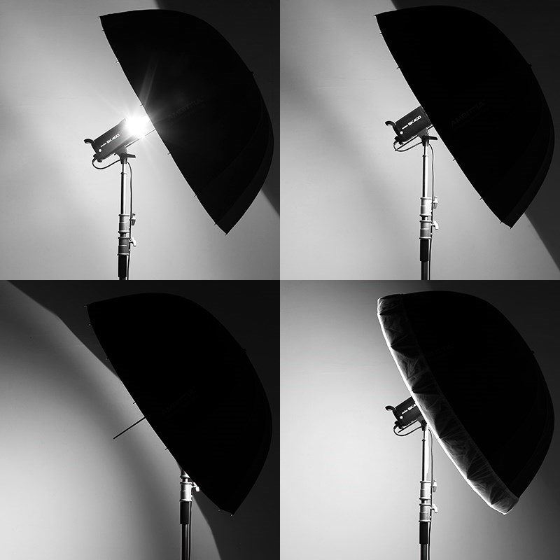AMBITFUL 105 cm 130 cm 160 cm  - Parabolic Umbrella Deep recensione e prezzo